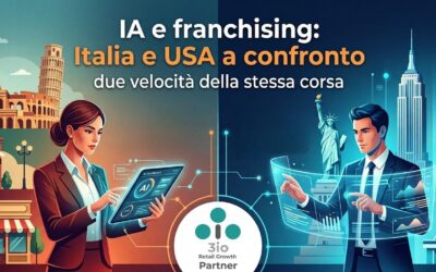 IA e franchising: Italia e USA a confronto, due velocità della stessa corsa